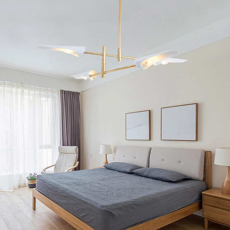 Домашний декор скандинавские дневные светильники E14 светодиодная Подвесная