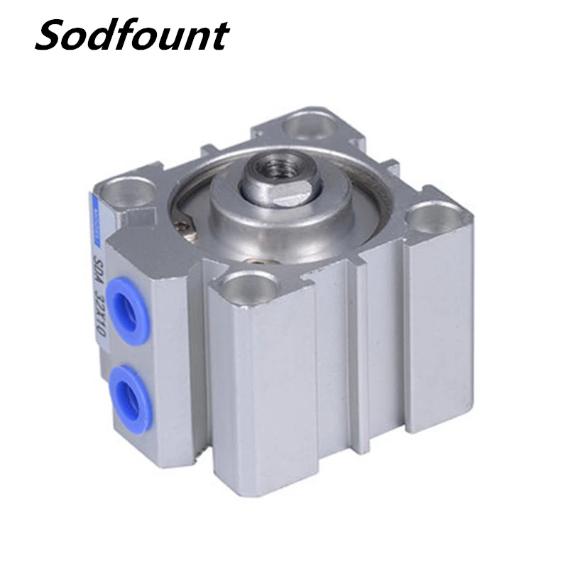 Пневматический поршневой цилиндр типа SDA с отверстием 100 мм ход 5/10/20/25/30/40/50/55/60/65/100