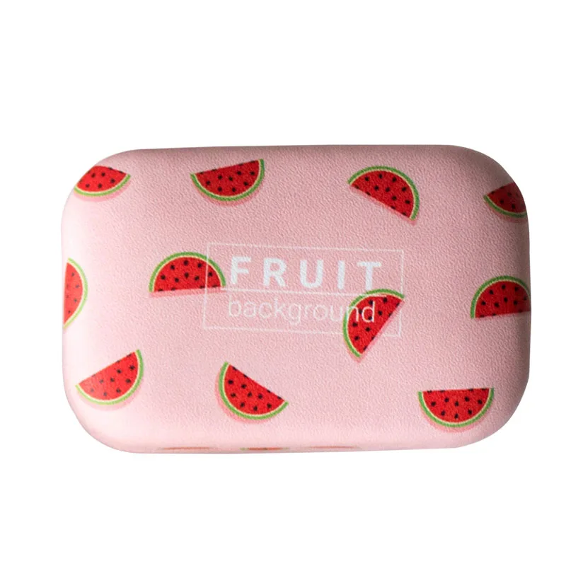 Дорожный Портативный чехол для контактных линз контейнер с зеркальными