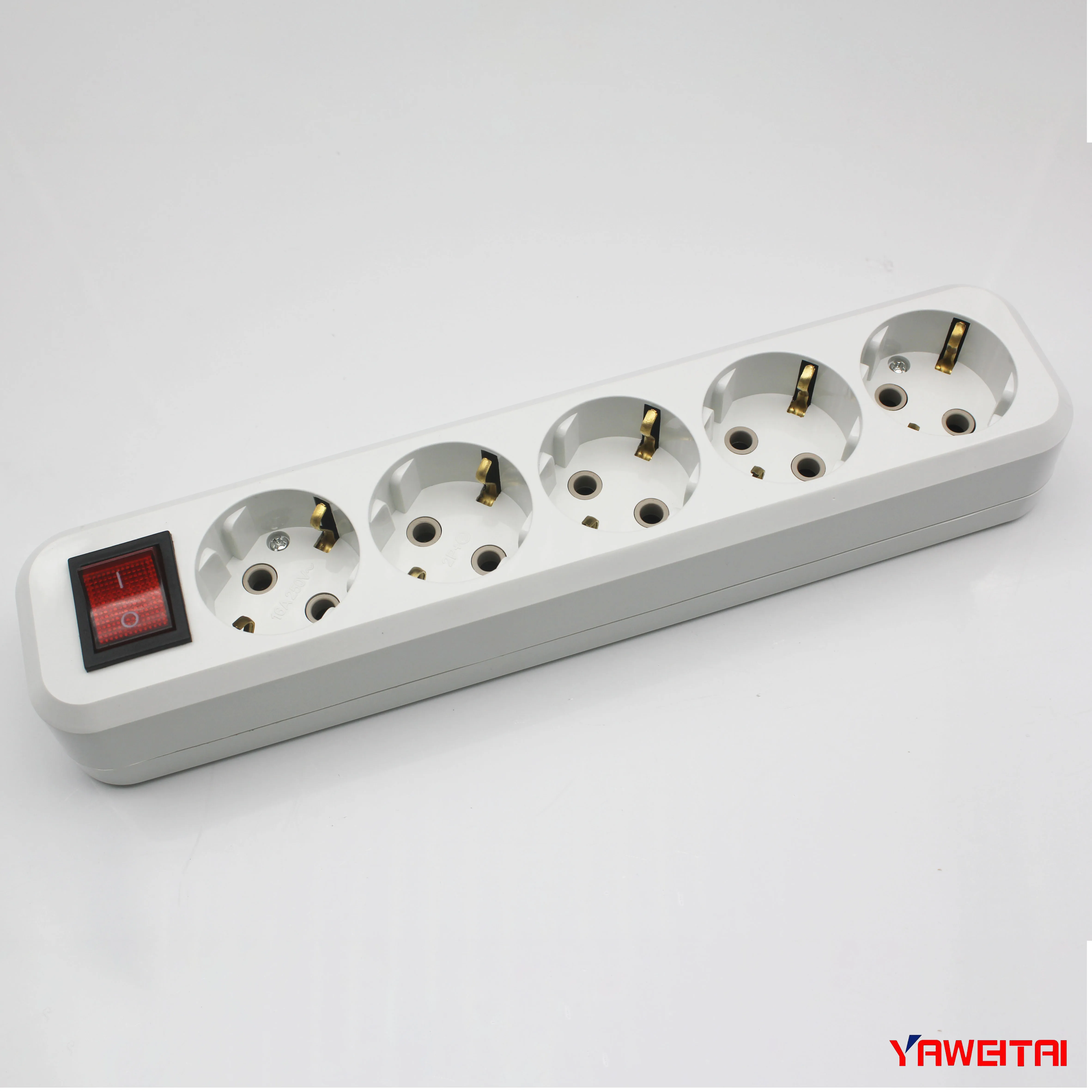 Многофункциональный Белый Европейский удлинитель питания 250 в 10 А 16 1 5 м 3/4/5 jack