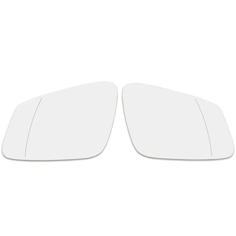 

Side Wing Door Mirror Rearview Mirror Glass Heated 2-Pin for -BMW 5 6 7 Series F07 F10 F11 F06 F12 F01 F02