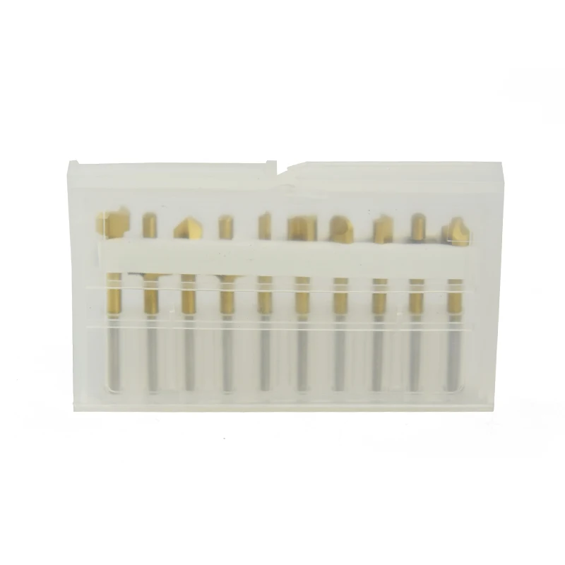 Вращающийся фреза с Оловянным покрытием HSS сверла 3 мм хвостовик древесины фрезы