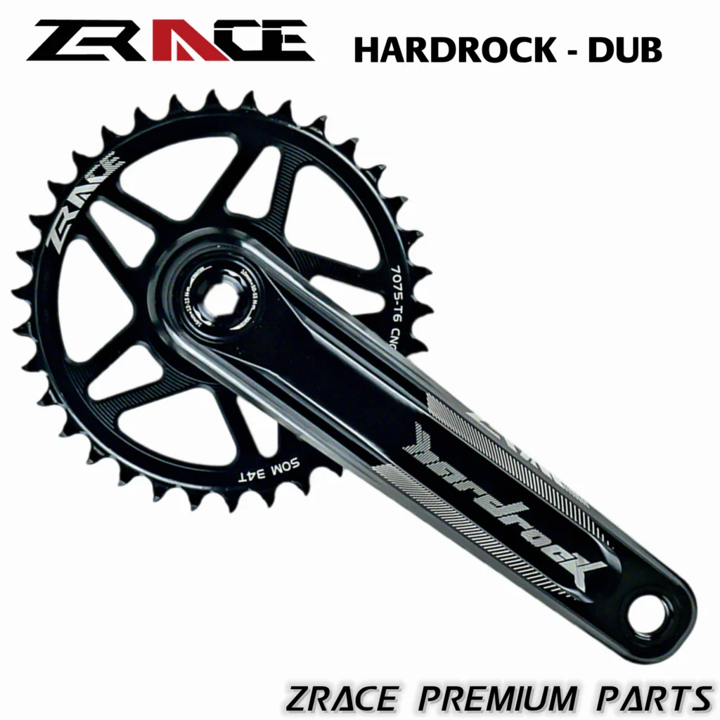 

ZRACE HARDROCK - DUB 1 X 10 11 12 Speed Boost Crankset Eagle Tooth For MTB XC/TR/DH/FR 170 / 175mm,32T/34T/36T/38T,DUB Chainset