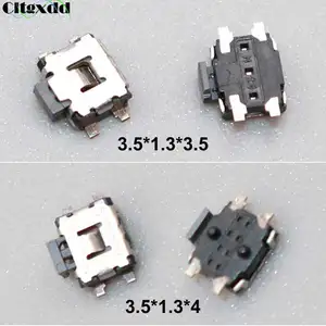 1PCS Power Tactile Tact Push Button Switches For Sony Ericsson Nokia Micro Switch 3100 / 6300 / 3110C 4Pin SMD 3.5*1.3*3.5 / 4