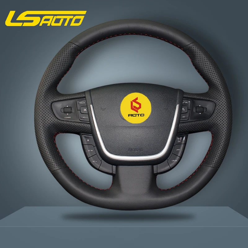Оплетка для крышки рулевого колеса peugeot 508 2011 2008 SW funda volante кожаный чехол на