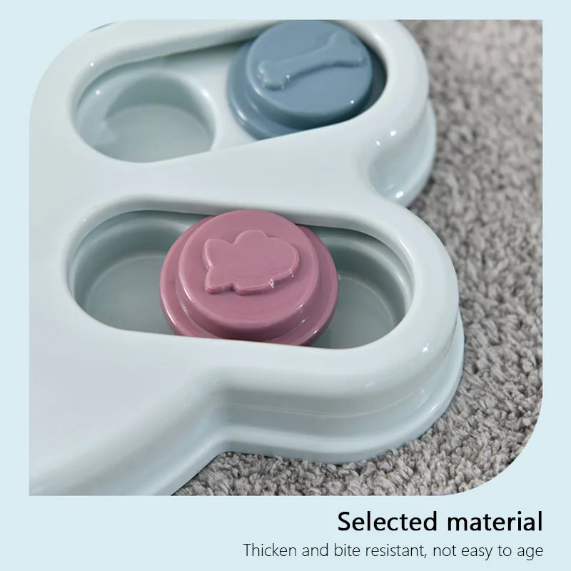 

Dog Puzzle Toys Slow Feeder Interactive Increase Puppy IQ Food Dispenser Slowly Eating NonSlip Bowl Pet Cat Dogs Training Game