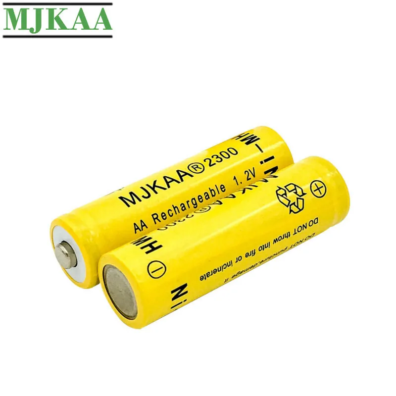 MJKAA 10 шт 2300mAh 1 2 V Ni MH аккумуляторная батарея высокого качества 2A перезаряженные