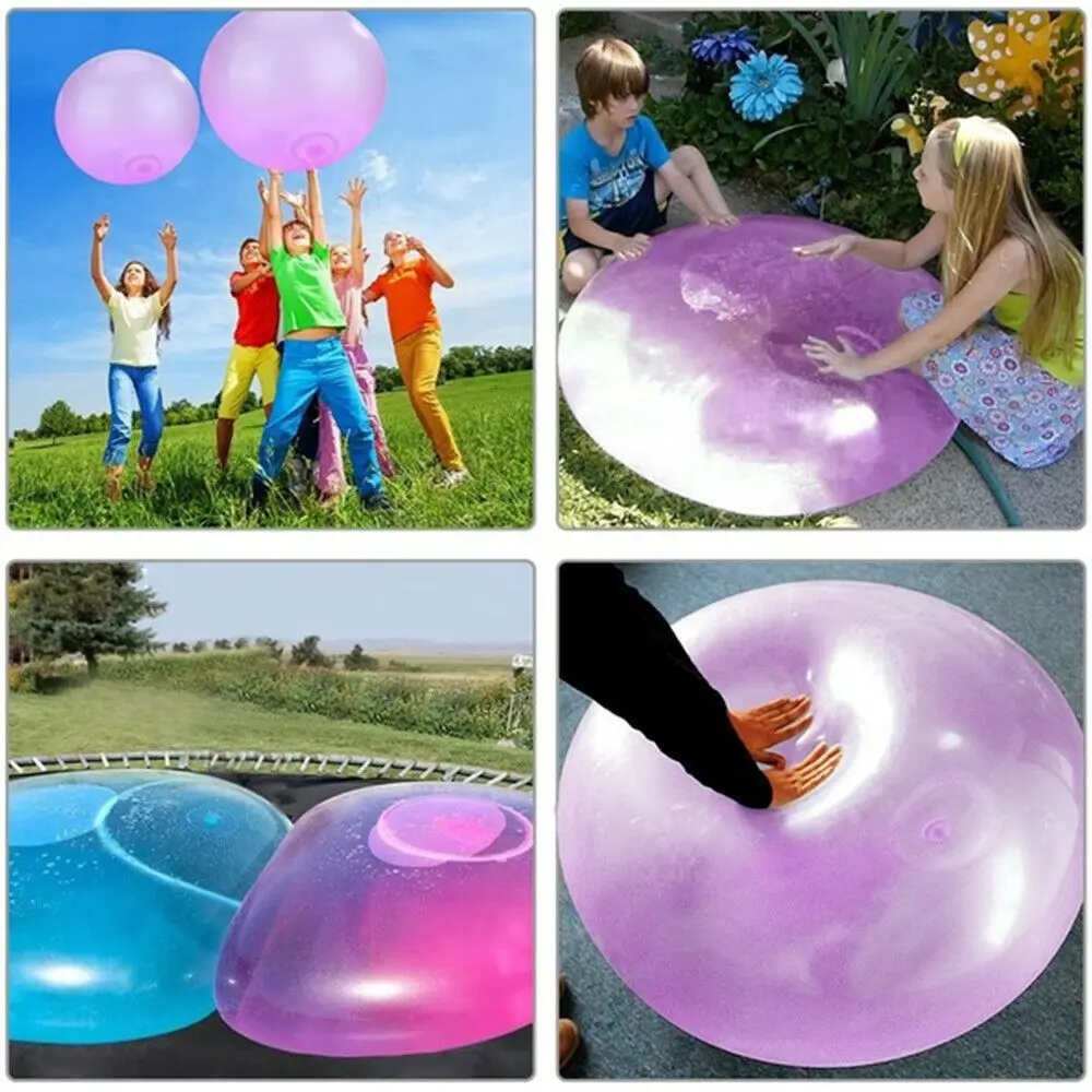 

New Big Size120cm Bubble Balloon Inflatable Funny Toy Ball Amazing Tear-Resistant Super Gift Inflatable Balls for Outdoor Party