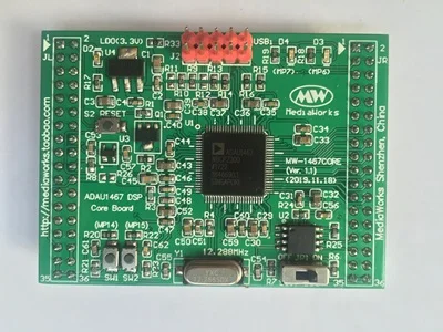 

Плата разработки ADAu1467 и ADAu1463