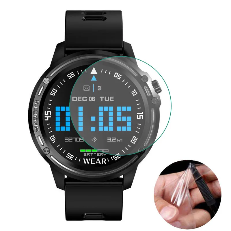 3 шт прозрачная защитная пленка для удержания mi Greentiger L8 Смарт-часы защита экрана