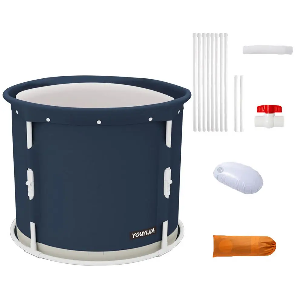 

Новая Складная круглая Ванна, портативная раковина для душа для дома, ванной, бытовая большая ванна, детская ванночка, утолщенная ванна, ван...