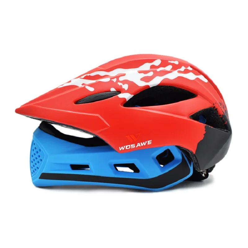 WOSAWE детский наполовину или полный шлем светильник для езды на мотоцикле катания