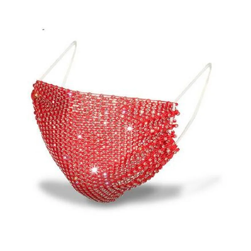 

Роскошные украшения, маска стразы, Хэллоуин для женщин, модная эластичная маска, маска с кристаллами, декоративная маска, танцор Вечерние