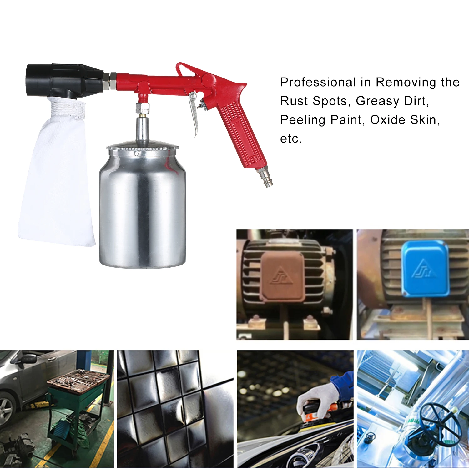 

Mini Hand-held Sand Blasting Machine Sand Blasting Kit Sand Blaster Gun Sand Blasting Spray Gun Spot Sandblaster Sand-blasting