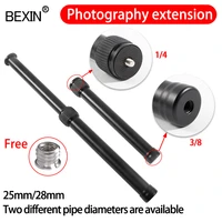 professional tripode 14 or 38 screw handheld stabilizer adapter adjustable tripod monopod mount extension rod for dslr camera