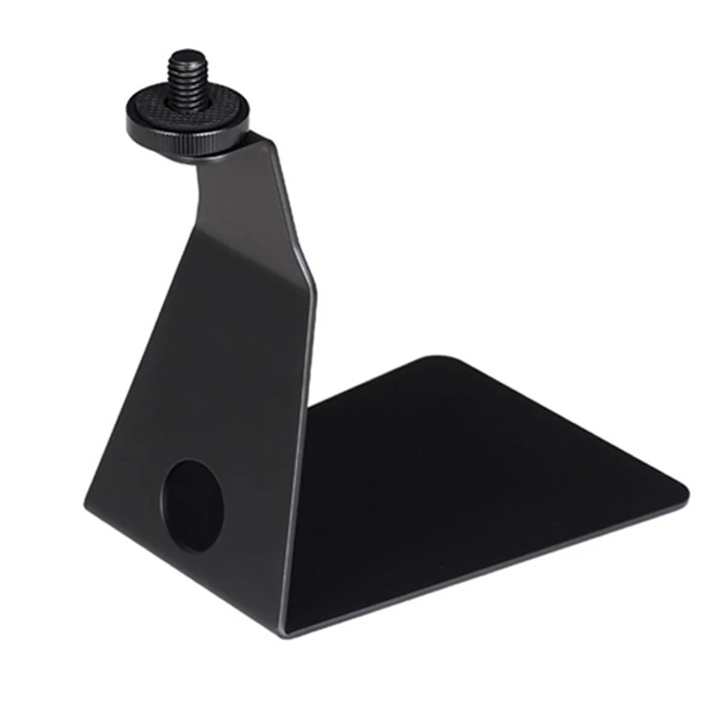 

Desk Microphone Holder Shockproof L Shaped Microphone Stand Mount Non Slip Mic Bracket Rack for Live Stream