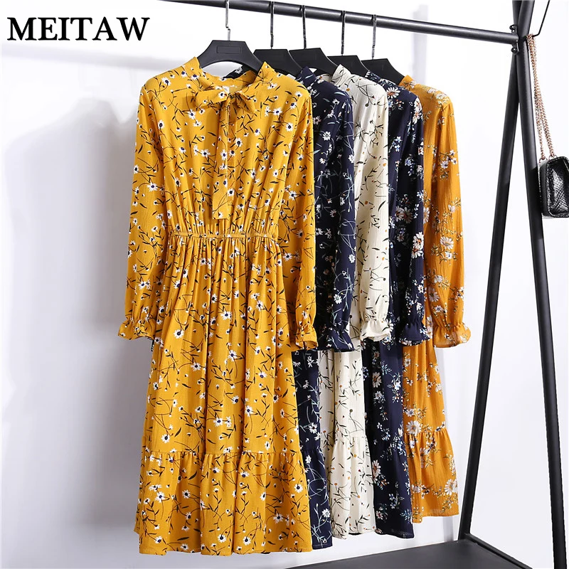 Женское шифоновое платье в стиле ретро повседневное элегантное вечернее с