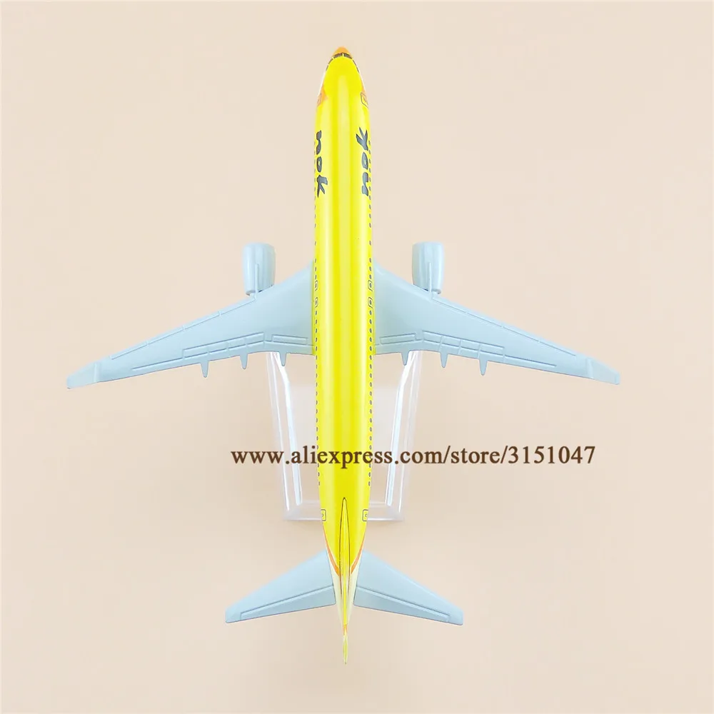 Сплав металла желтый тайский NOK Air B737 Airlines модель самолета Таиланд Boeing 737 Airways