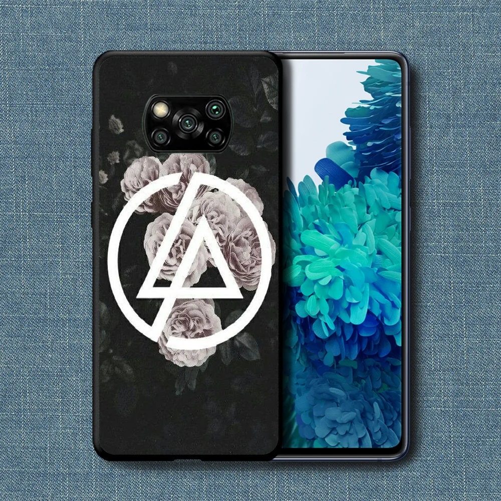 

Linkin Rock And Park Phone Case For Xiaomi Mi Note 10 A3 9 MAX 3 A2 8 9 Lite Pro Ultra black Hoesjes 3D Prime Silicone