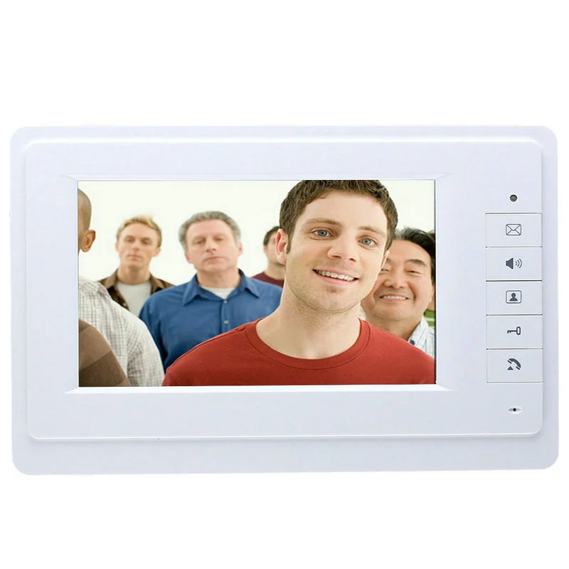 Видеодомофон проводной дверной звонок TFT 7 дюймов связь через Intercom 700TVL