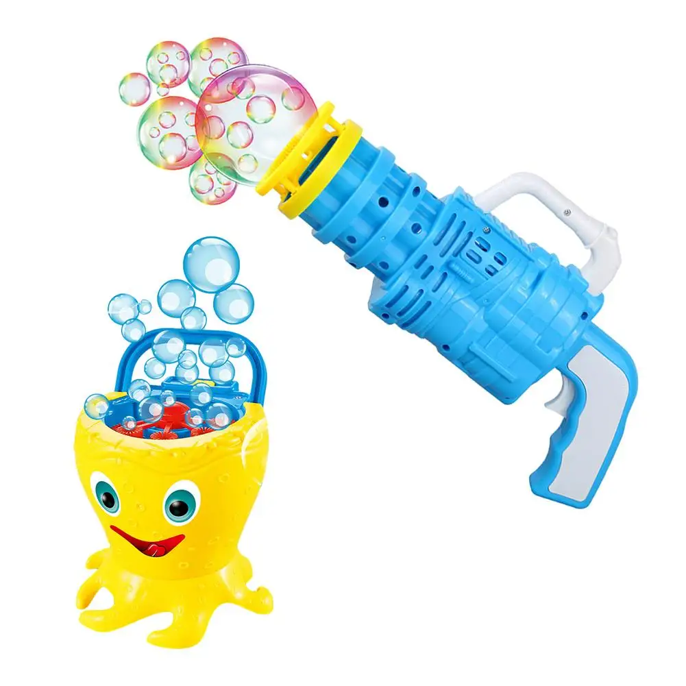 

Портативная детская игрушка-пузырь, электрический пистолет для пузырей, интерактивный производитель пузырей, электрические пузырьки мыла ...