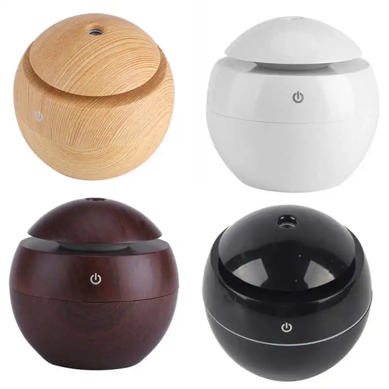 

130ml USB Essential LED Touch Aroma Ultrasonic Humidifier Oil Diffuser Mini Air Purifier