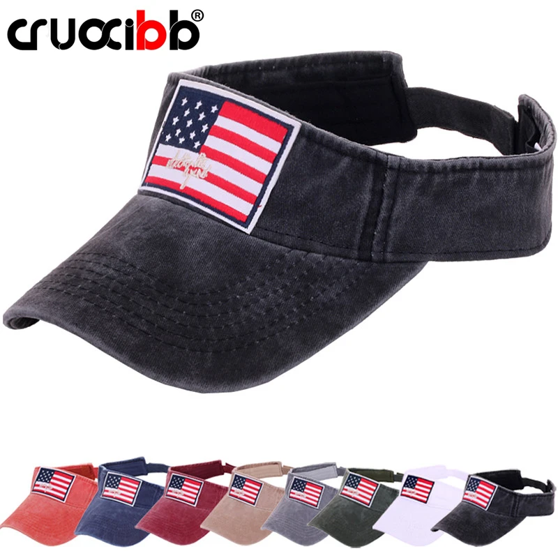 CRUOXIBB солнцезащитные козырьки для мужчин и женщин 100% хлопок спортивные уличные