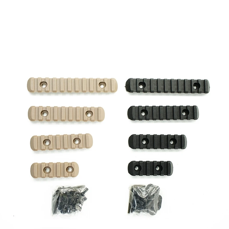 4 шт./компл. Тактические Airsoft полимерная Пикатинни M-LOK для MOE Handguard лазерный прицел охотничья аксессуары