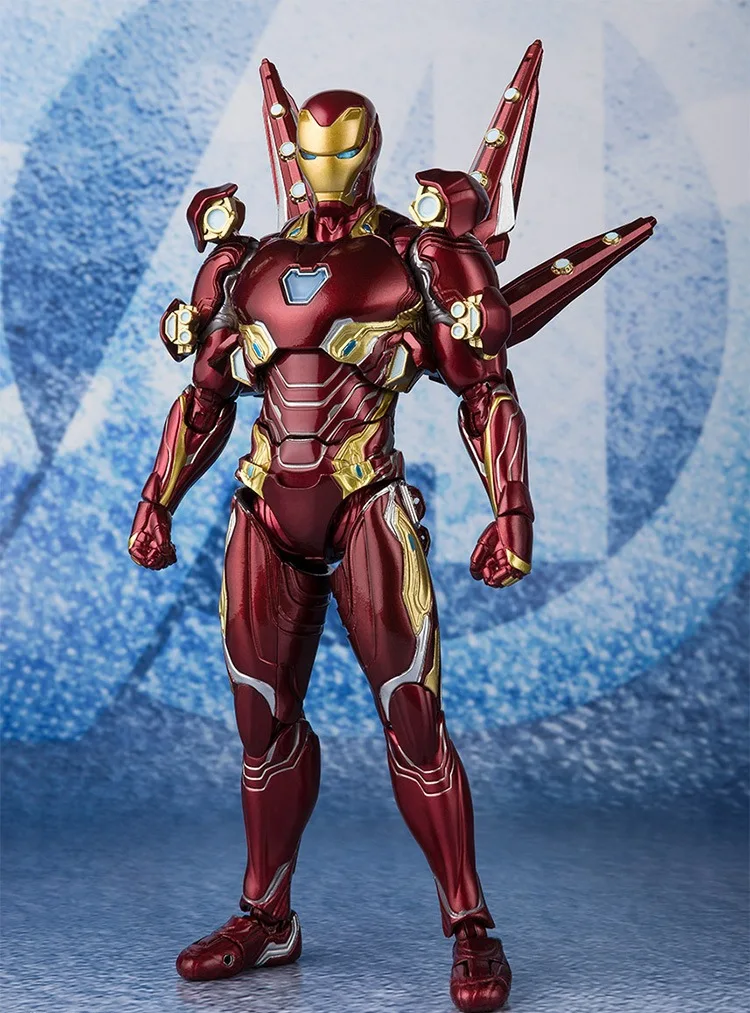 Marvel Avengers Ironman MK50 набор нано оружия VOL.2 ENDGAME фигурки подарки игрушки для
