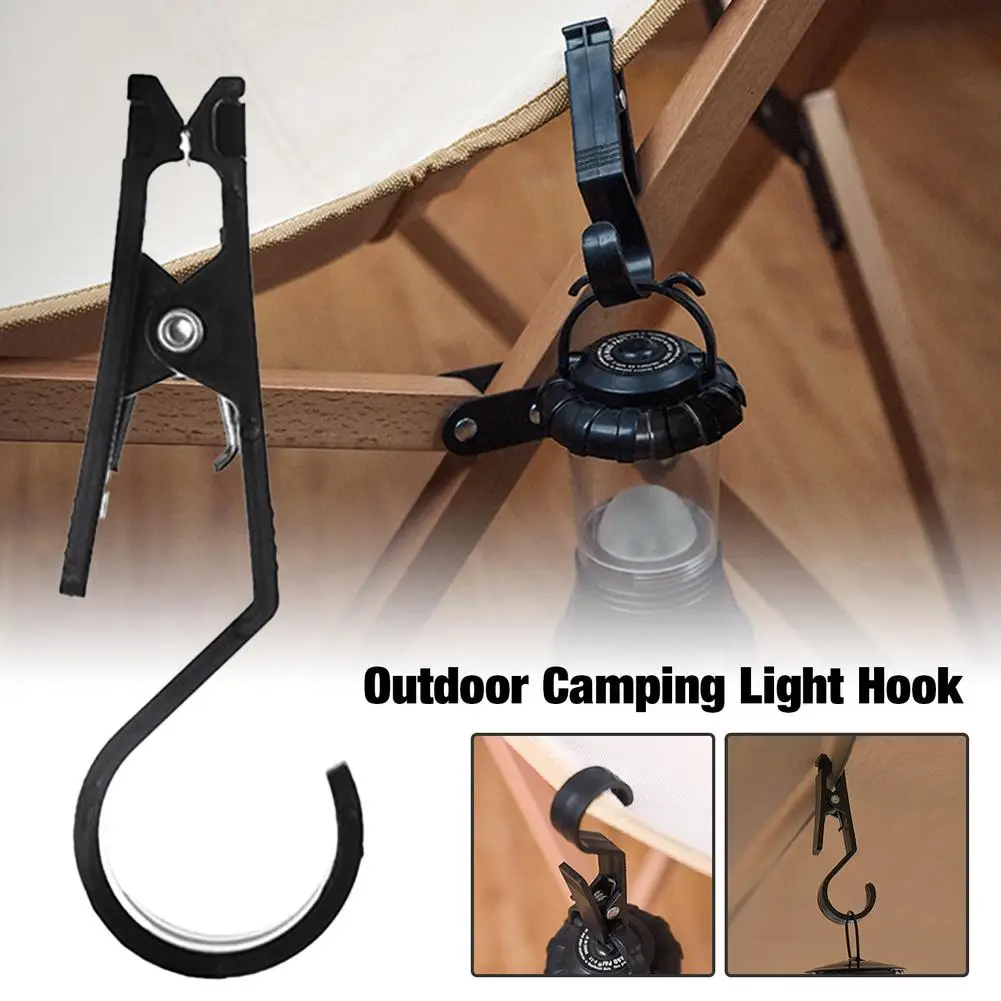 

4pcs Outdoor Tent Canopy Cloth Clip Hook Holder Non-slip Fixed Fabric Clip Portable Multifunctional Tool Camping Accessories