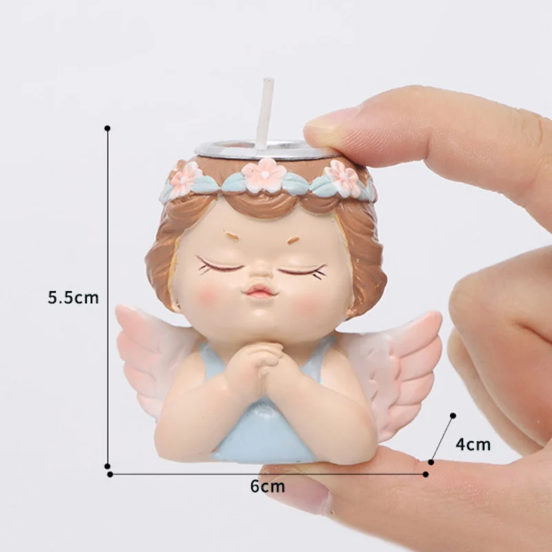 

Angel Candlestick Lovely Angel Candlestick New Novel Guardian Cute Gift Female Family Candlestick Home Decor Valentine's Day