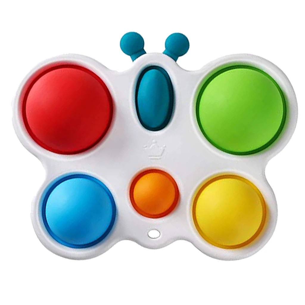 

Silicone Fidget Toy Simple Stress Relief Mini Sensory Toy Gifts