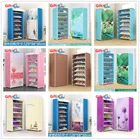 Новая многоярусная сборная полка для обуви в общежитие, домашняя простая многоярусная коробка для хранения из нетканого материала