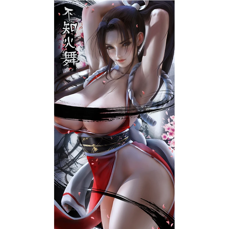 

Print Silk or Canvas THE KING OF FIGHTERS Mai Shiranui Art Poster 16x24 24x36 Inch Custom Living Room Bedroom Hanging Picture