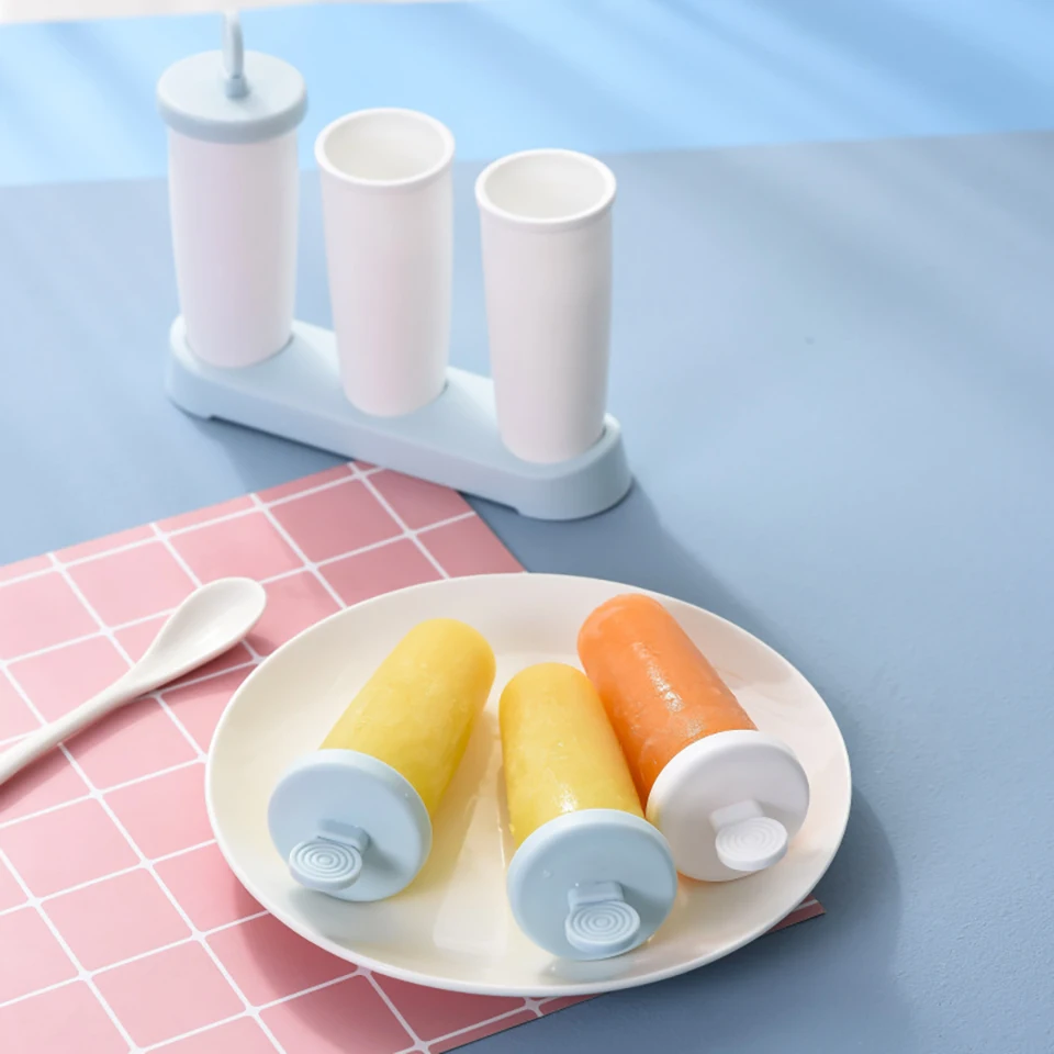 Home Refrigerator Ice Cream Gadgets Mold Popsicle Making Sorbet Tofu Flower Silicone | Дом и сад