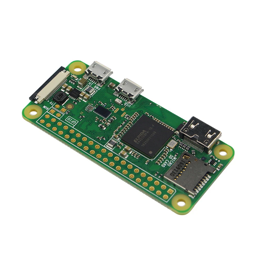 Оригинальный Raspberry Pi Zero W с камерой ночного видения 5 Мп 1080P акриловый чехол GPIO Header