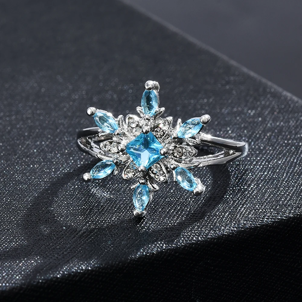 2020 кольца для женщин и мужчин обручальное кольцо с синей пеной модное в стиле