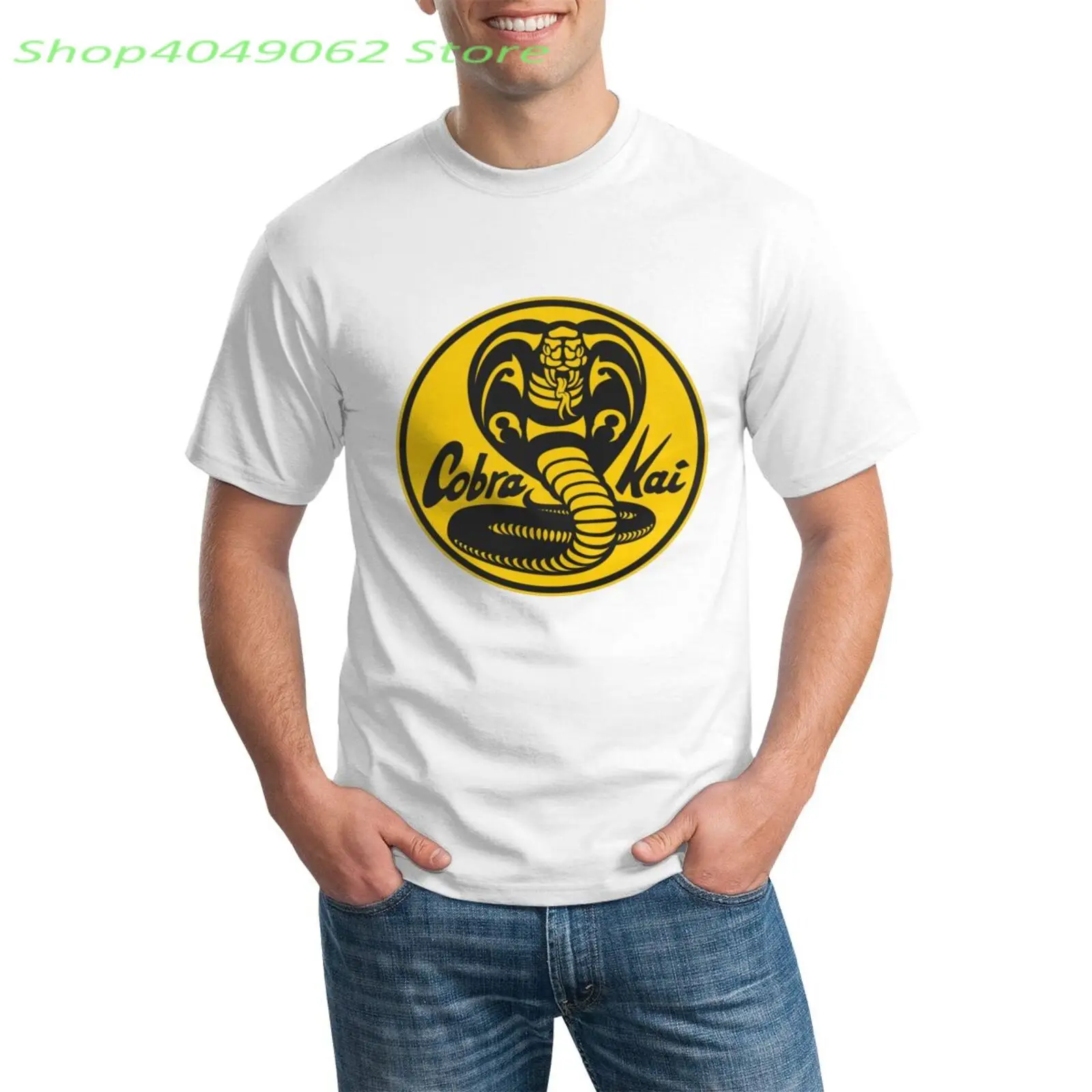 

New for 2021 Cool fashion t shirt for men and women Cobra Kai Strike First Strike print 3d t shirt summer short sleeve t shirts