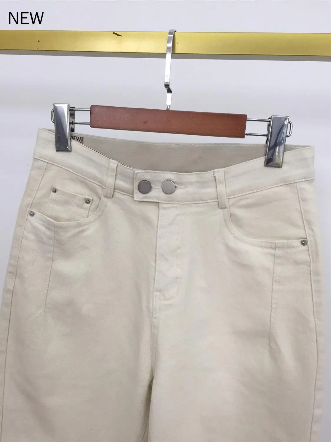 Женские джинсы с карманами повседневные Прямые свободные брюки из денима 2020 |