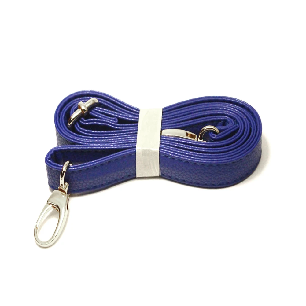 Women 2 cm Wide PU Crossbody Shoulder Bag Handle Strap Ladies DIY Solid Color Purse Belts Metal Head Accessories | Багаж и сумки