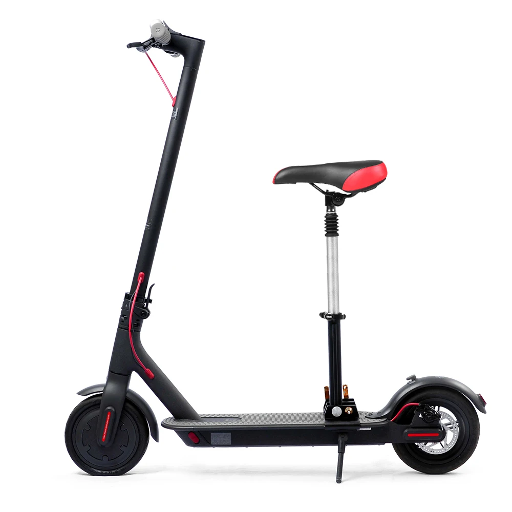 

Foldablex Height Adjustable Saddle Set for Xiaomi Electric Scooter Chair M365 Scooter Electric Scooter Retractable Seat Bumper