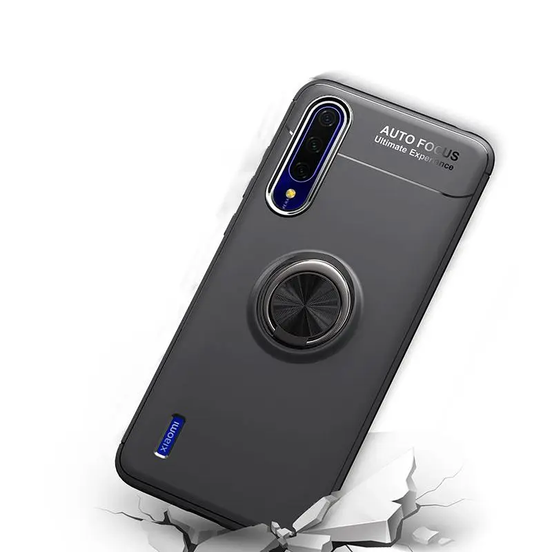 Для xiaomi 9 mi9SE MI8 8SE металлический Невидимый кольцевой кронштейн TPU чехол для xiaomi CC9 xiaomi CC9E Магнитный поглощающий чехол