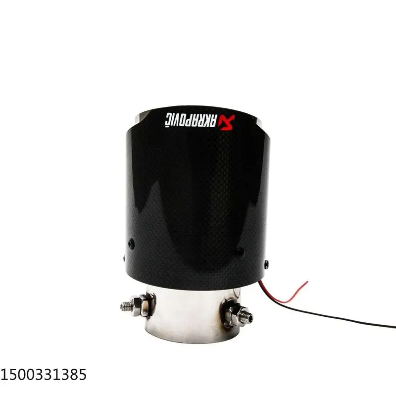 Выхлопная труба из углеродного волокна выхлопная светодиодная нержавеющей