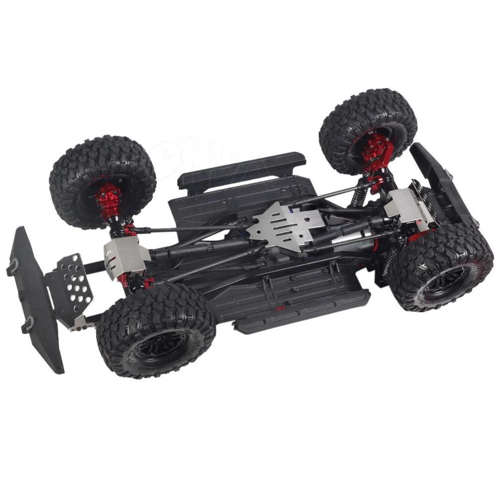 Нержавеющая сталь TRX4 шасси бронированный бампер мост протектор