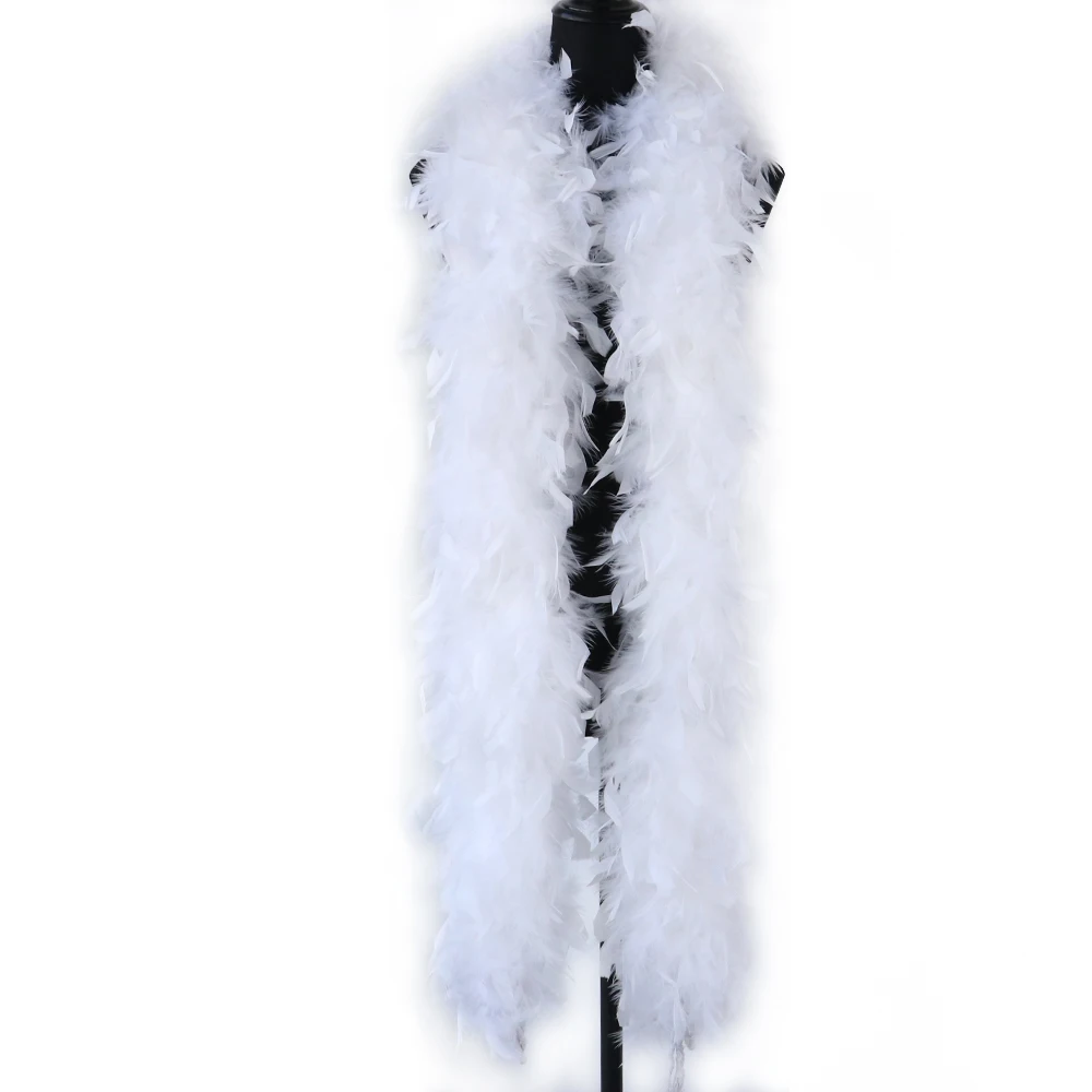 

2 ярда пушистые белые перья индейки Boa 90 г для рождественской вечеринки домашнее украшение свадебная одежда наряд шаль шлейф поделки аксесс...