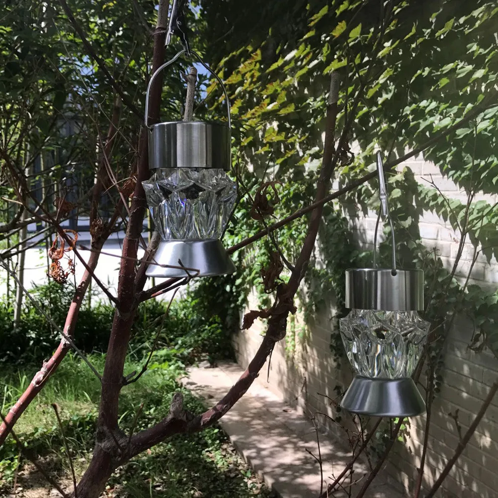 Водонепроницаемая светодиодная лампа на солнечной батарее поворотный уличный