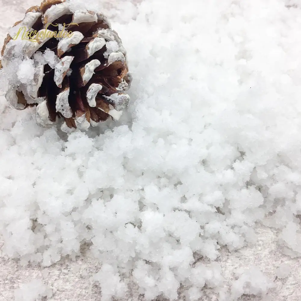 NICROLANDEE 8 г/пакет белый снег Рождество свадьба поддельная магия мгновенный