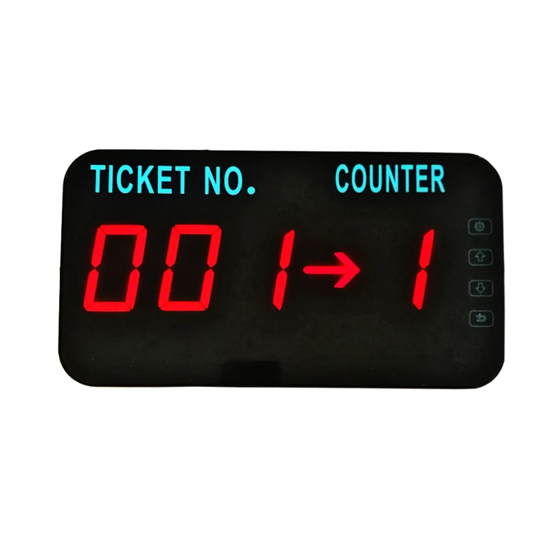 433.92mhz Waiting Room Number System Queue Management Show Ticket Counter for Bank Service Center | Компьютеры и офис