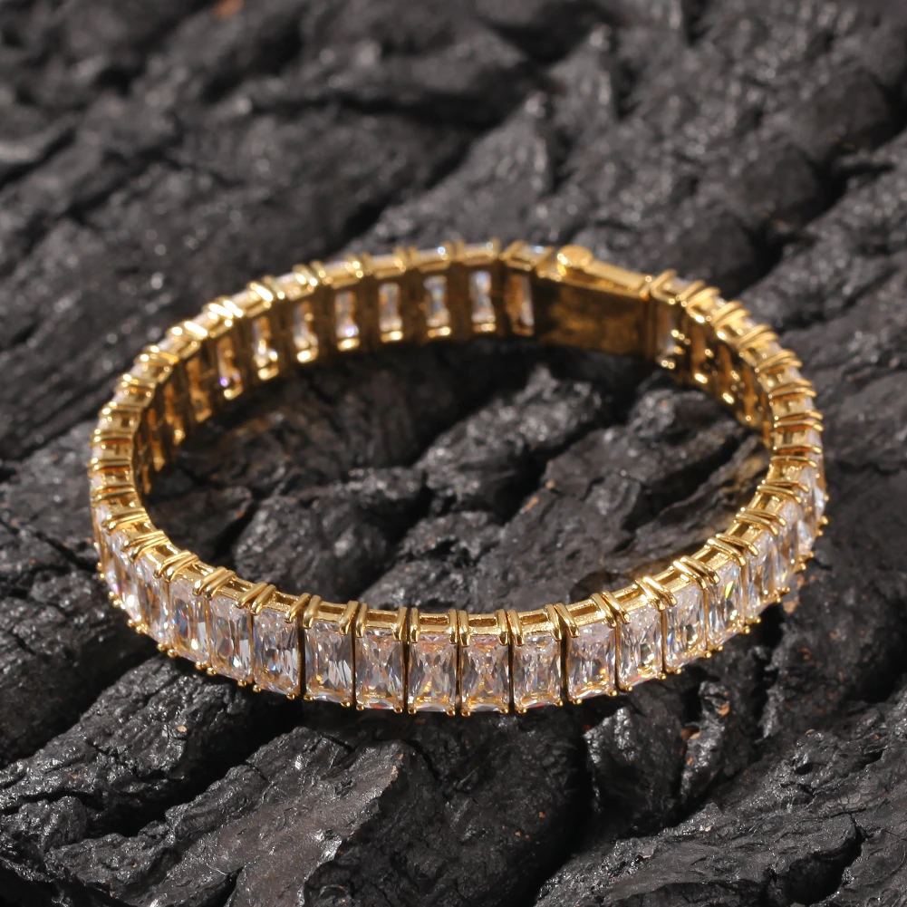 BLING KING AAA кубический циркон Iced Out для мужчин женщин новый стиль нержавеющая сталь