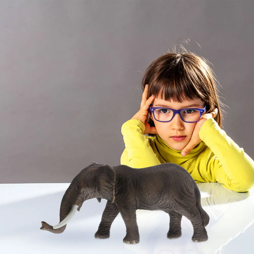 

1Pc Simulation Elephant Animals Kids Animal Model Early Educational